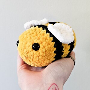 Easy and Fun Amigurumi Bee Pattern 3 in 1 Crochet Bee Pattern Easy Amigurumi Pattern for Beginners Easy Crochet Pattern image 9