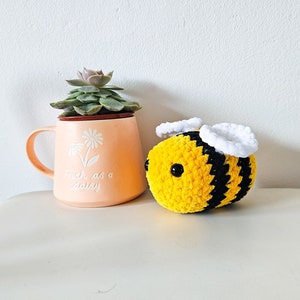 Easy and Fun Amigurumi Bee Pattern 3 in 1 Crochet Bee Pattern Easy Amigurumi Pattern for Beginners Easy Crochet Pattern image 8