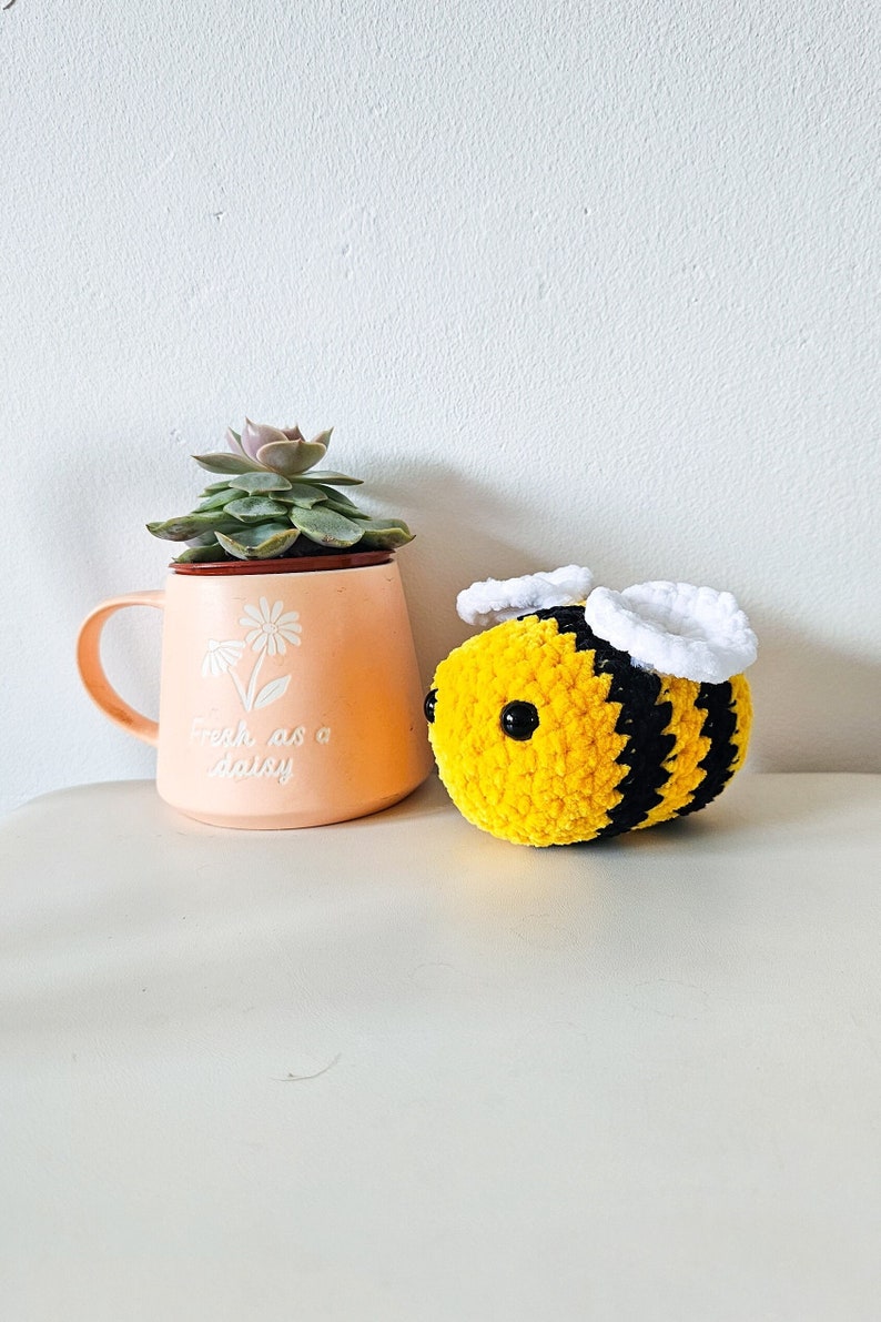 Easy and Fun Amigurumi Bee Pattern 3 in 1 Crochet Bee Pattern Easy Amigurumi Pattern for Beginners Easy Crochet Pattern image 8