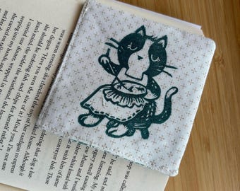 Fabric bookmarks-book lovers gift