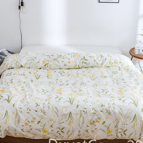 Pure Cotton Quilt Duvet Doona Covers Set Single Queen King Size Bed Pillowcases Pure Cotton Quilt Duvet Doona Covers Set Single Queen King Size Bed Pillowcases