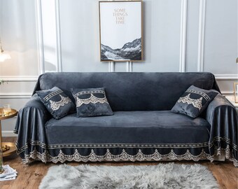 Ikea Klippan Sofa or Footstool Cover in beautiful Safari or Serengeti  print cotton fabric