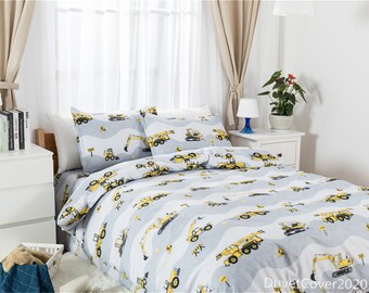 digger cot bedding