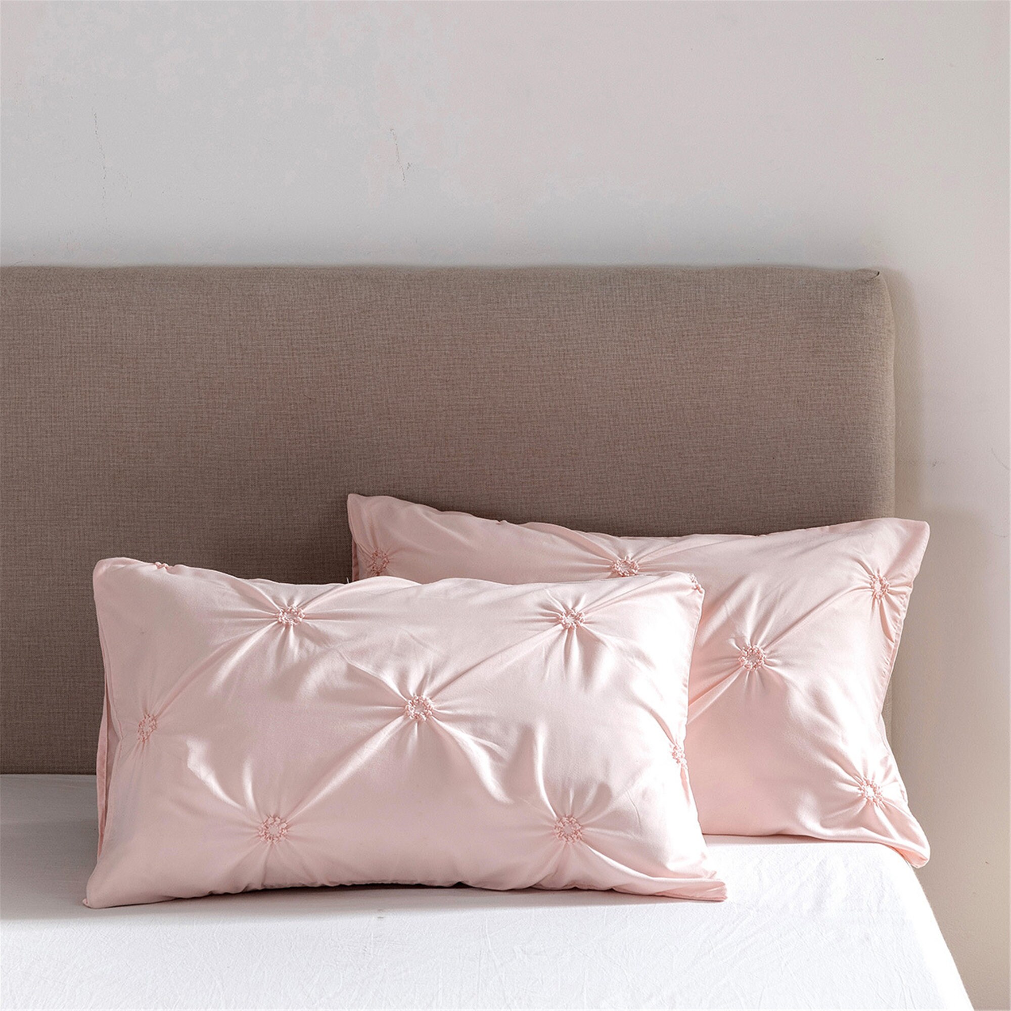 Light Pink Solid Color Duvet Cover Twin Full Queen King - Etsy