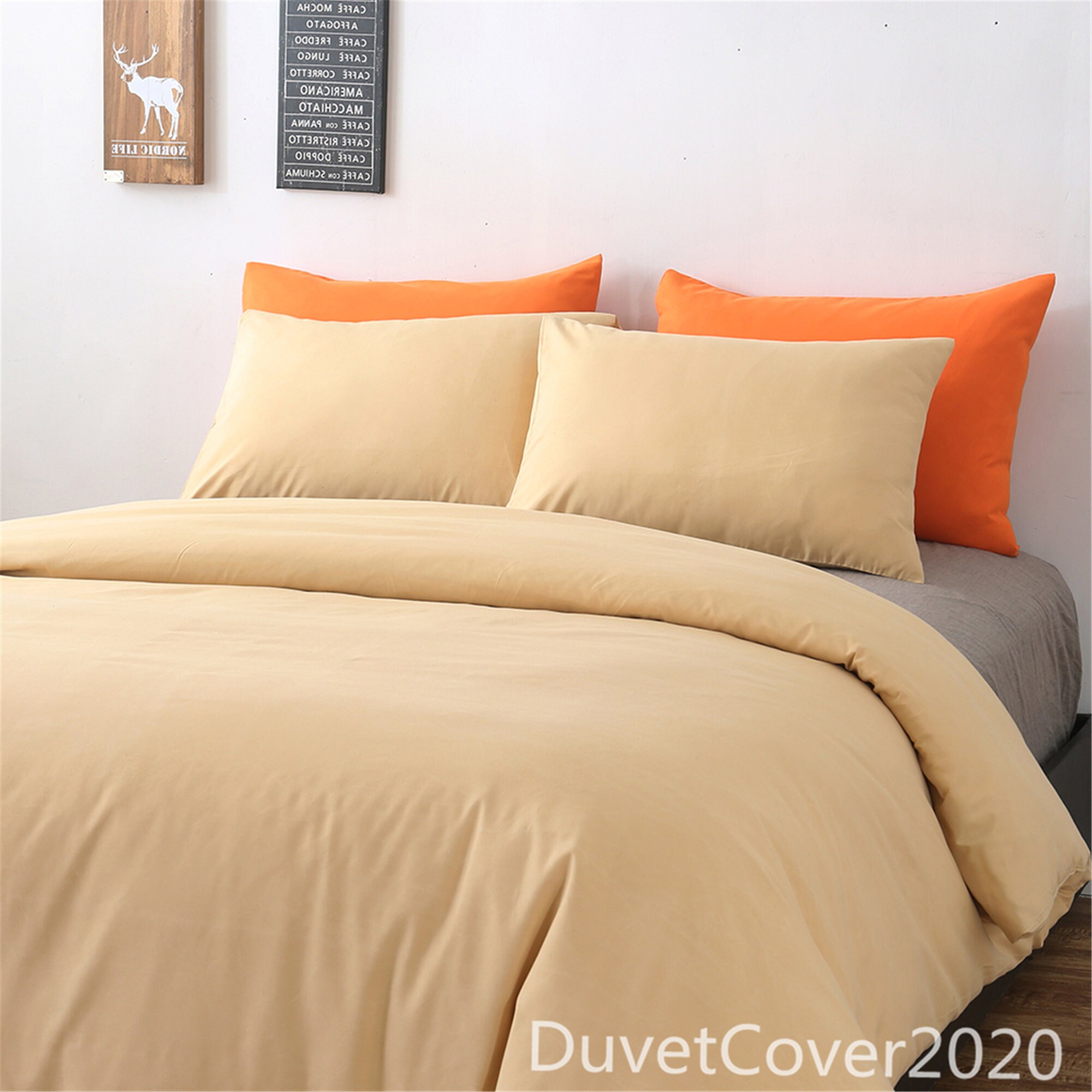 Elegant Luxurious Gold Duvet Cover Twin Queen King Duvet Etsy
