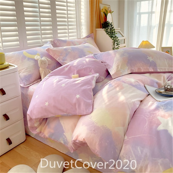 Purple Duvet Cover Etsy