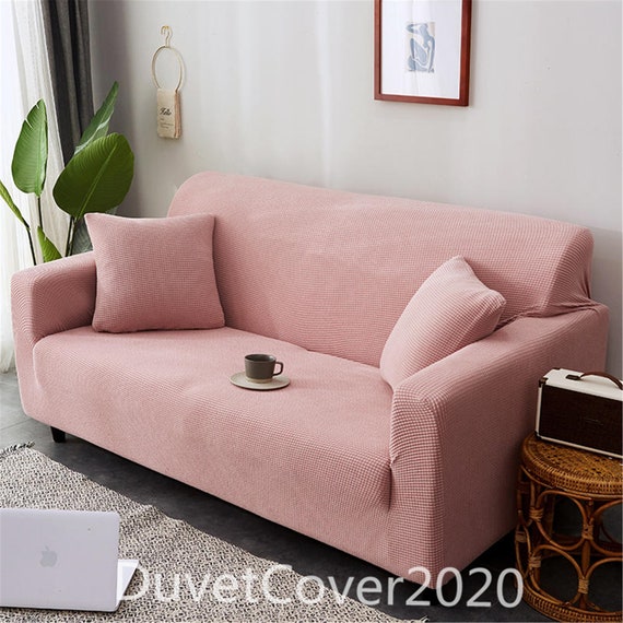 Light Pink Couch Cover Sofa, Soft Pink Sofa Covers