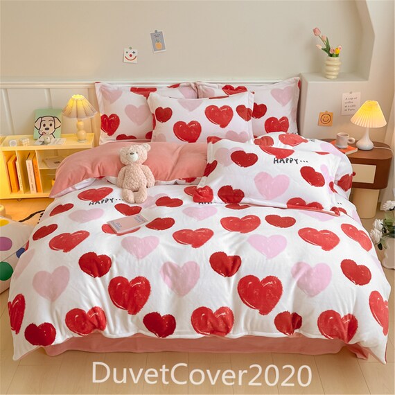 Winter bed sheets with pillow cheap covers