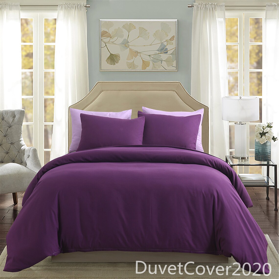 Dark Purple Duvet Cover Twin Queen King Duvet Covers Twin Etsy dark-purple-duvet-cover-twin-queen-king-duvet-covers-twin-etsy
