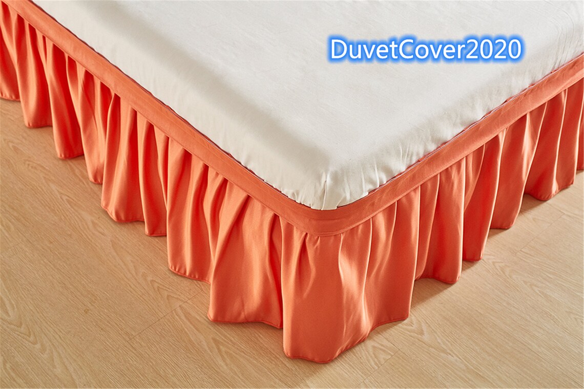 Bed Skirt King Twin QueenBed Skirts With Split Etsy
