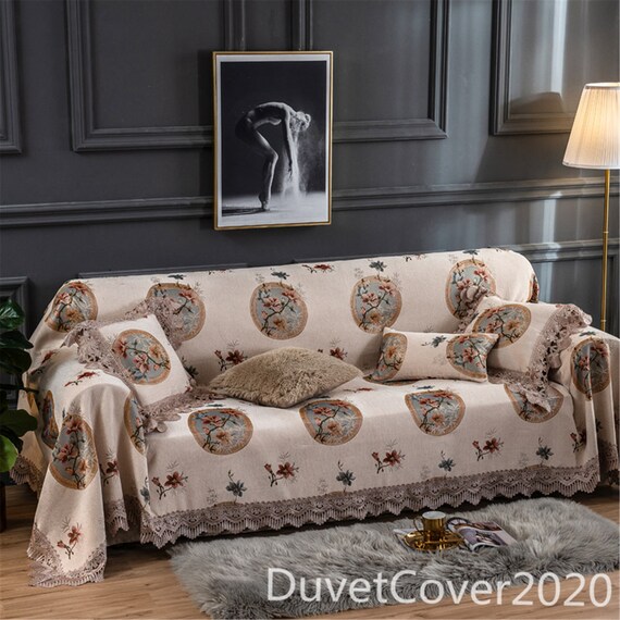 Couch Cover Vintage Cream White Sofa Coversofa Slipcover Australia Couch Cover Vintage Cream White Sofa, Best Sofa Covers Australia