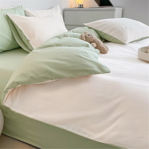 100 Cotton Solid Duvet Cover Twin Full Queencotton Duvet Etsy