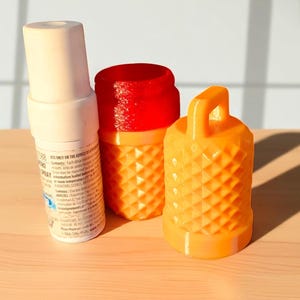 Nitropod™ Nitroglycerin-Spray-Etui – Medizinische Notfallhalterung, stoßfest, wasserdicht, UV-beständig für Mylan-Nitro 200 Dosen