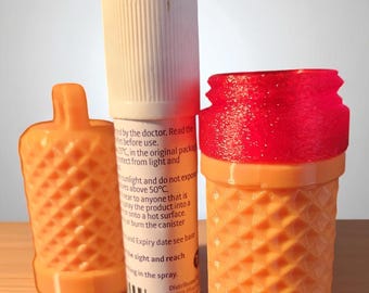 NitroPod™ | Nitroglycerin Spray Case for Sandoz 180-dose – Shockproof, Waterproof & UV-Resistant Emergency Holder