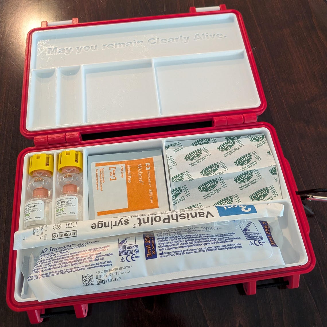 Solu-cortef Case (20cm Syringe) – Adrenal Crisis Emergency Kit ...