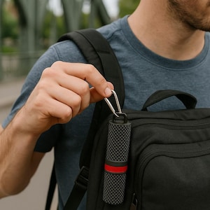 EpiPod™ | Shockproof & Waterproof Case for EpiPen® – Compact Honeycomb Insulated Holder with Carabiner