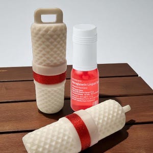 Nitropod™ Nitroglycerin-Spray-Etui – Medizinische Notfallhalterung, stoßfest, wasserdicht, UV-beständig für 200 Nitrolingual-Dosen