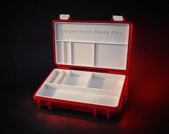 Solu-Cortef Case (20cm Syringe) – Adrenal Crisis Emergency Kit Organizer – Large Injection Kit Holder – CortoPod CAE™
