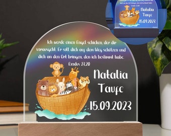 Geschenk Zur Taufe Personalisiert, Taufgeschenk Mädchen, Bibelspruch Taufe Geschenk, Taufgeschenk Von Patin, Taufgeschenk Junge