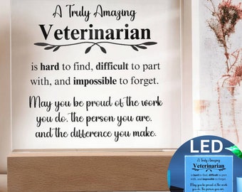 Dierenarts cadeau dierenarts technische cadeaus, dierenarts waardering cadeaus, dierenarts bedankje acryl plaquette, dierenarts vertrek cadeau