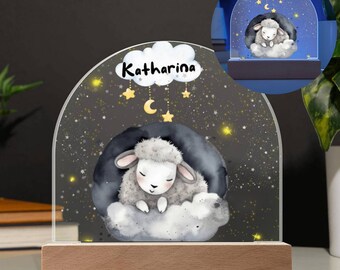 Personalisierte Baby Geschenke Nachtlicht, Zweiter Geburtstag Mädchen, Geschenk Zur Taufe, Geburtstag Baby Geschenk, Geschenk Zur Geburt