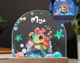 Personalisierte Baby Geschenke Nachtlicht, Taufe Geschenk Personalisiert, Geschenke zur Geburt Mädchen, Nachtlicht Baby, Taufgeschenk