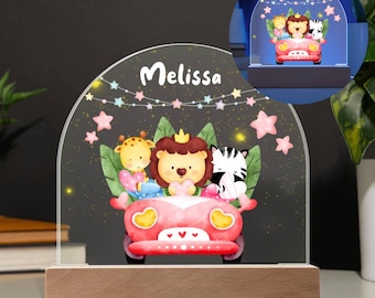 Personalisierte Baby Geschenke Nachtlicht, Zweiter Geburtstag Mädchen, Geschenke Zur Geburt Junge, Geschenk Zur Geburt, Nachtlicht Kinder