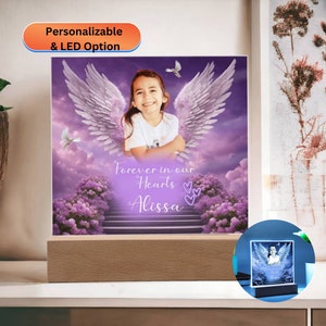 Children&#39;s Memorial Loss Of Child Sympathy Gifts, Bereavement Gift For Parents, Personalized Loss Of Child Gift For Grieving Parents Family