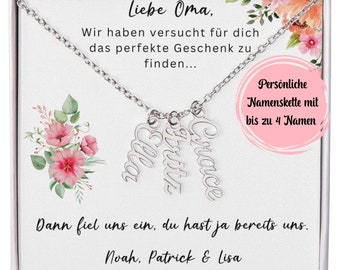 Geschenk An Oma Von Enkel, Originelle Geschenkidee für Mama, Geschenk An Oma Von Enkelkindern, Beste Oma Geschenk Weihnachten Oma Geburtstag