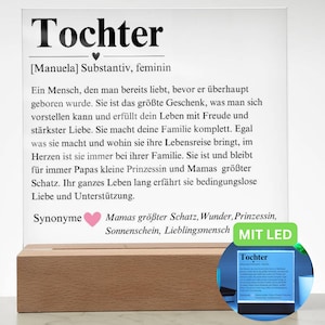 Eltern An Tochter, Tochter Definition, Tochter Duden, Persönliches Geschenk Zum Geburtstag, Geschenkidee Tochter Weihnachten, Tochter Liebe