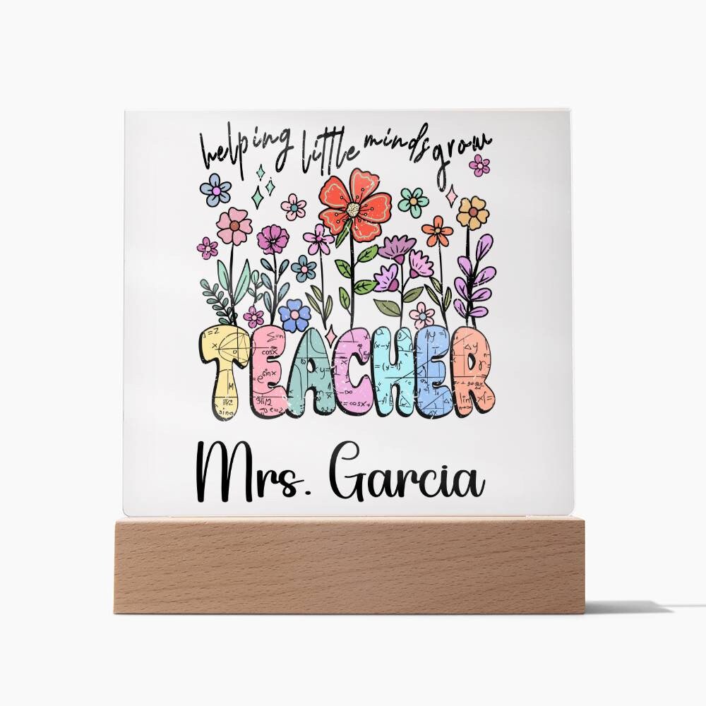 Personalized Teacher Appreciation Gift, Unique Gift Ideas for Teacher ...