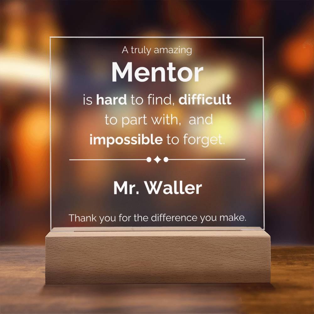 Boss or Mentor Gift | A Truly Amazing Leader Quote Plaque ...