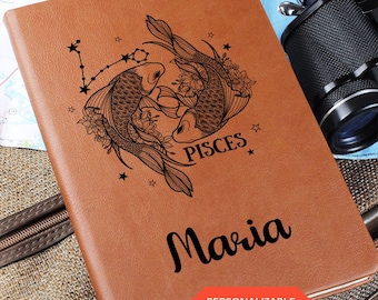 Pisces Zodiac Constellation Journal, Manifestation Journal, Astrology Gifts, Pisces Zodiac Gift, Zodiac Sign Gift, Astrology Diary