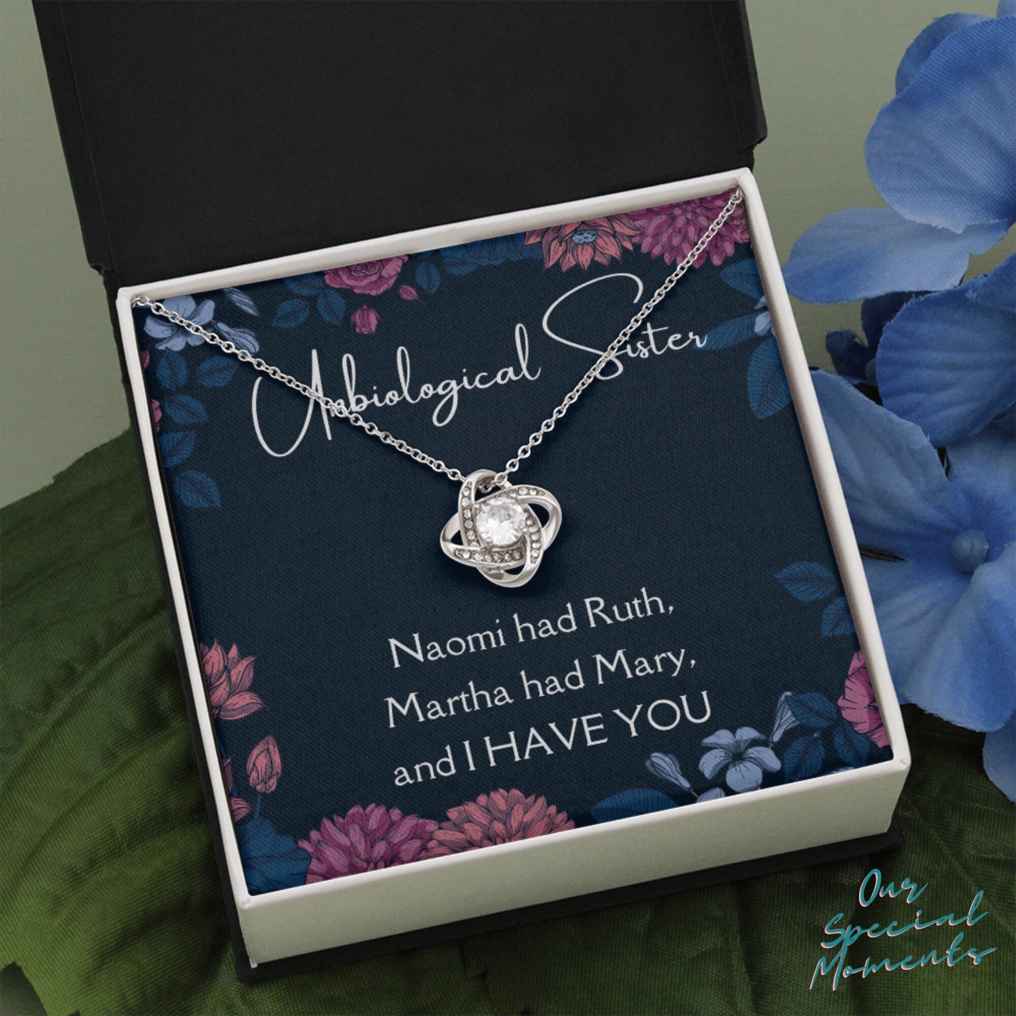 Bestie Love Knot Necklace Unbiological 