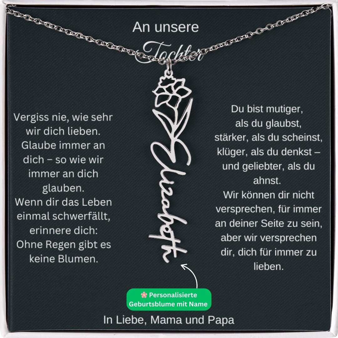 Kurze Gravur Spruche Tochter