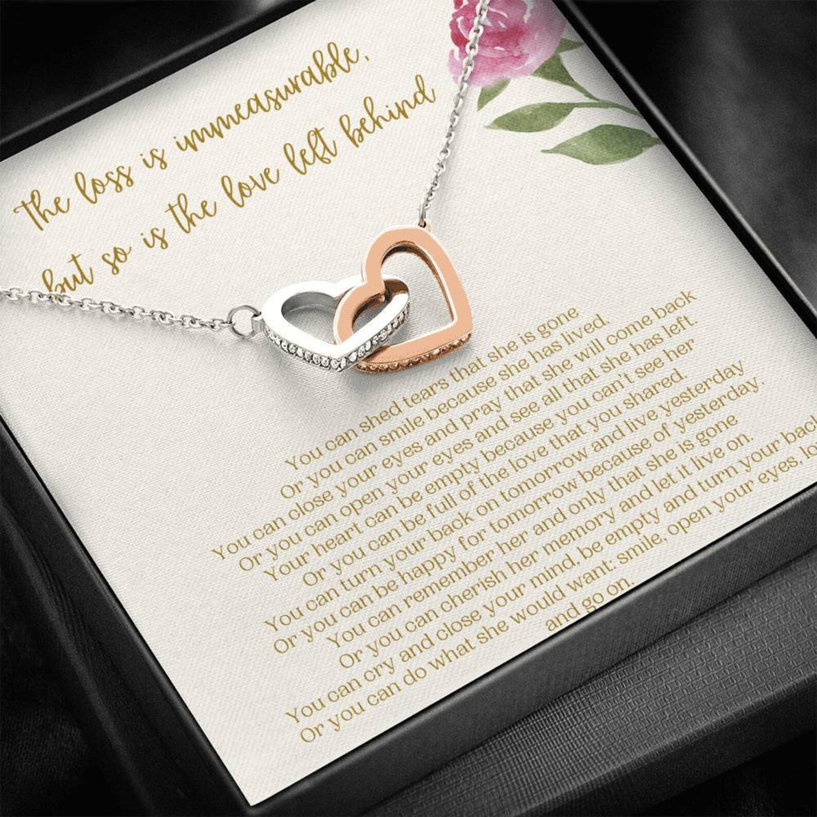 14K Motivation Gift for Grieving Friendsympathy/grief Etsy UK