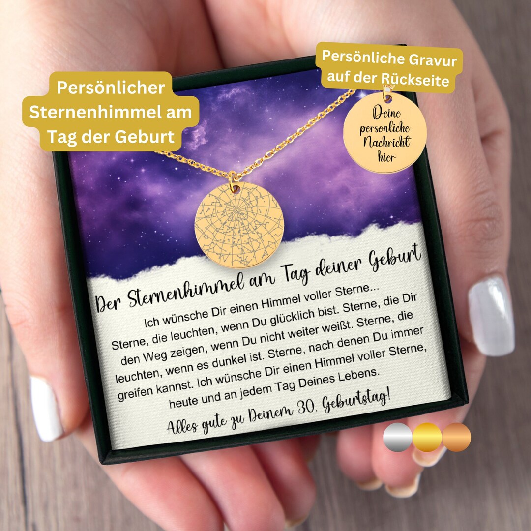 Schmuck Zum 30 Geburtstag