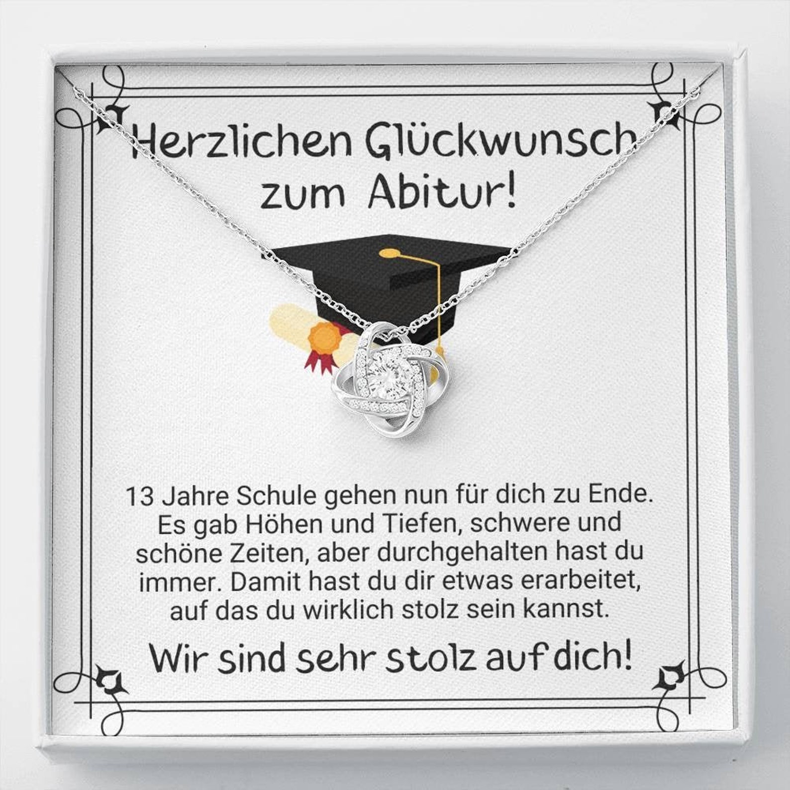 Geschenk zum Abitur Bestandenes Abitur Abi 2021 Kette zum Etsy