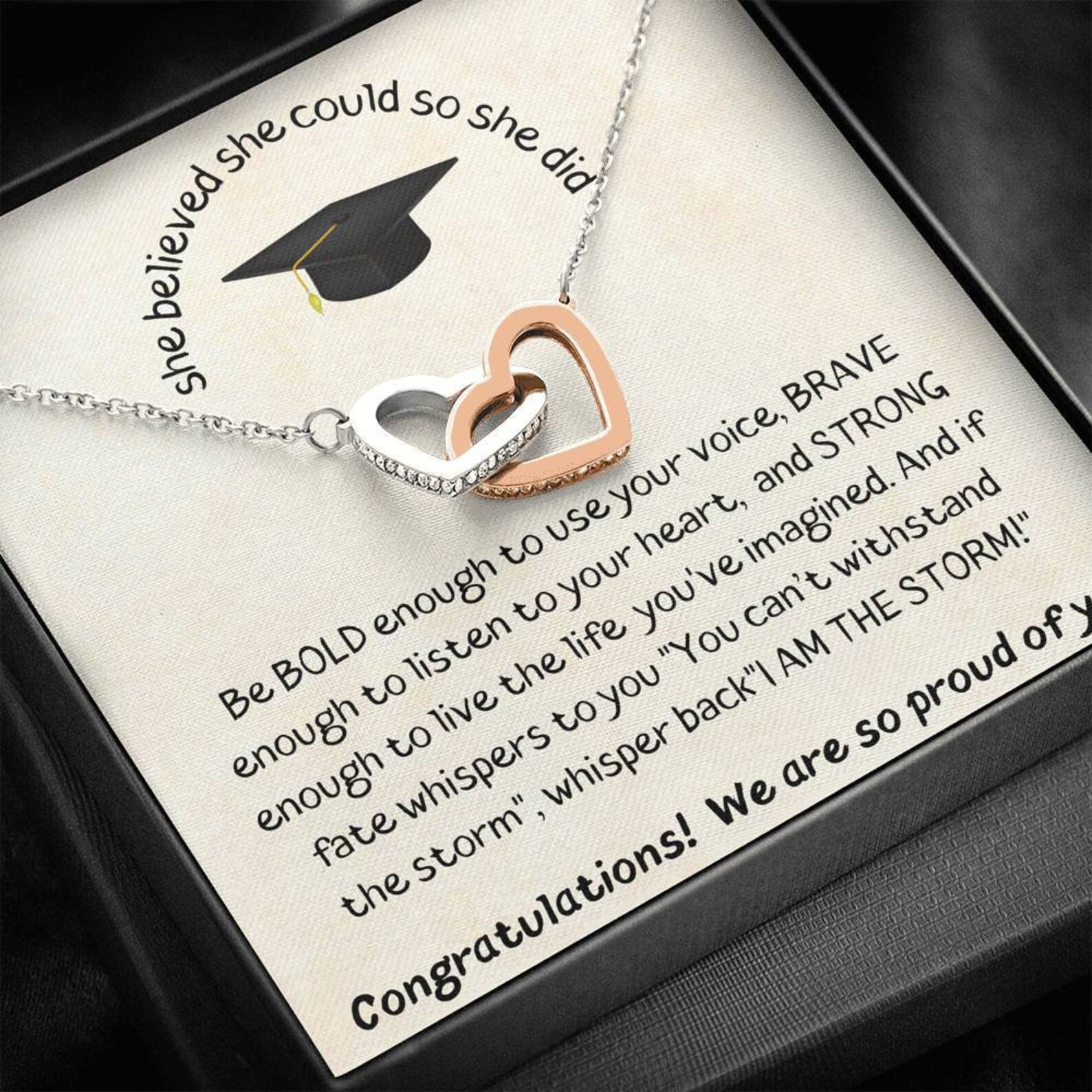 Graduation Necklace Graduation Gift Graduation Jewelry Etsy