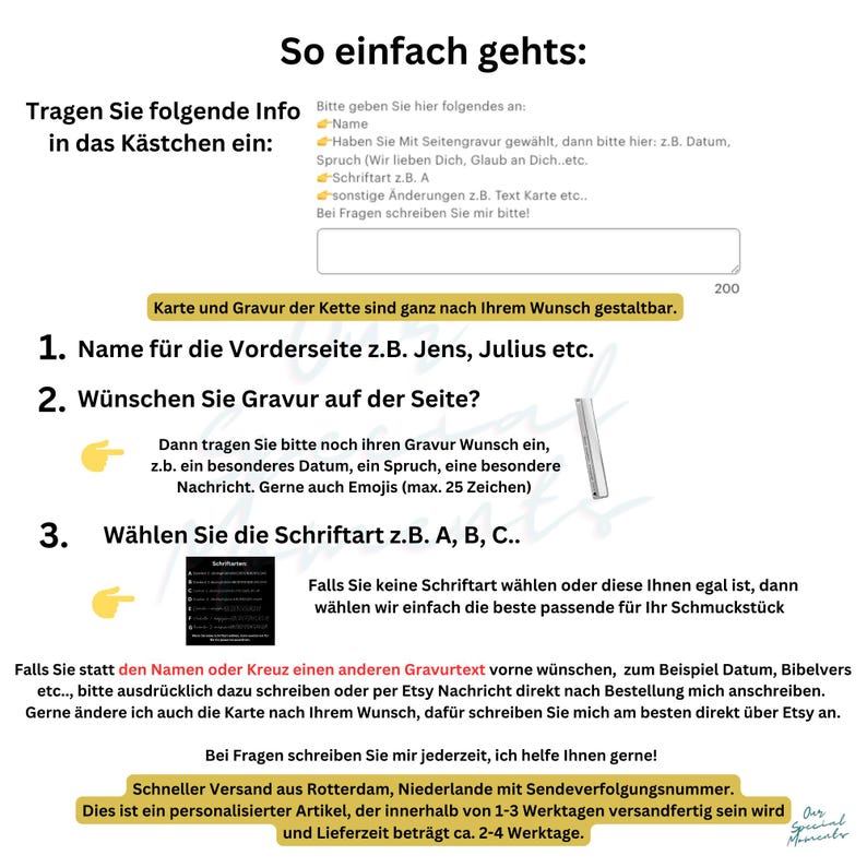a page of a text description for a website