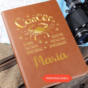 Cancer Zodiac Constellation Journal, Manifestation Journal, Astrology Gifts, Cancer Zodiac Gift, Zodiac Sign Gift, Astrology Diary