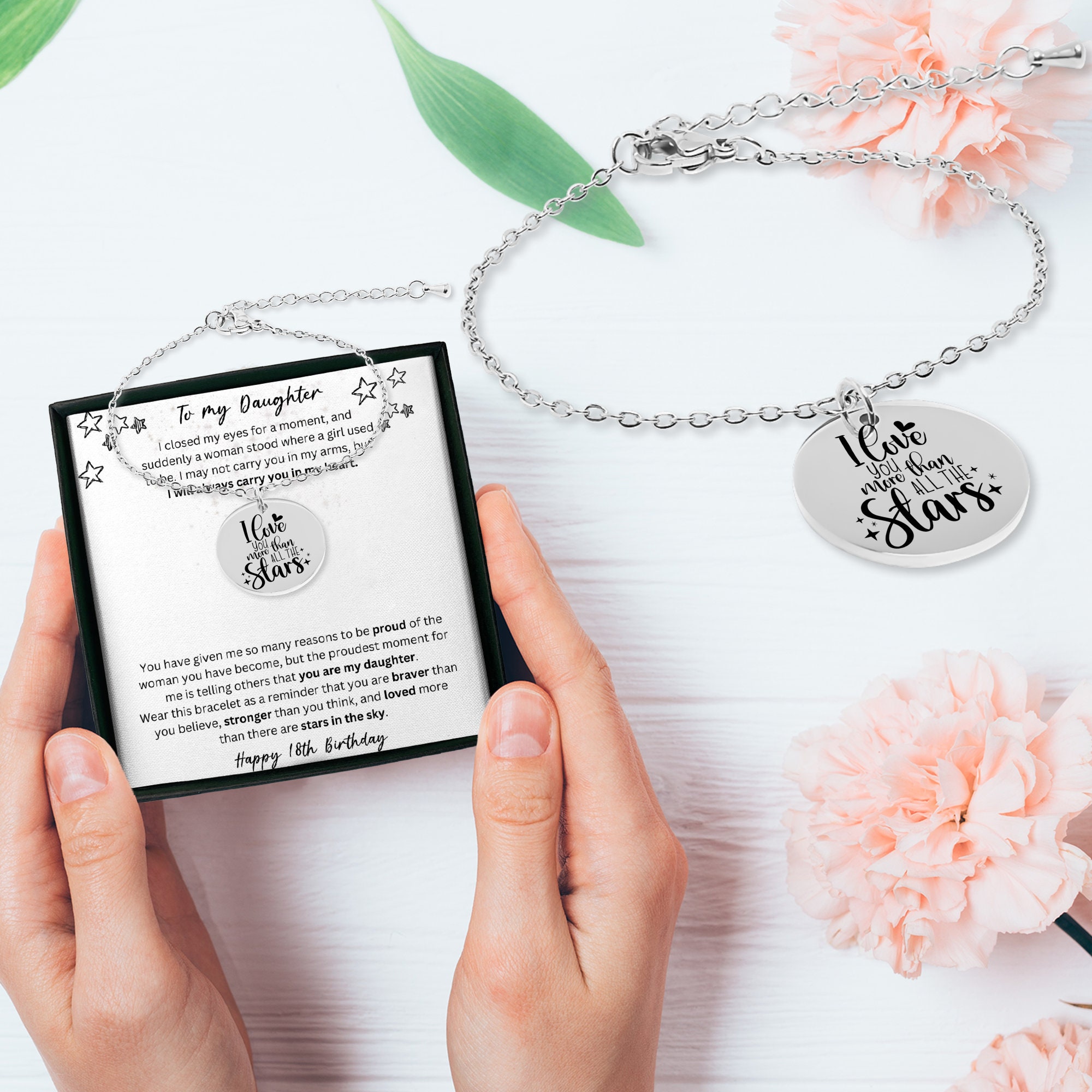 Yean Braccialetti da ragazza Braccialetto con charm in resina viola Braccialetto con perline a farfalla Ciondolo a mano Catena regolabile gioielli per sorelle Lady Natale compleanno (A