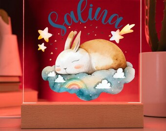 Nachtlicht Personalisiert Mit Namen, Kinder Nachtlicht Sterne, Nachtlampe Für Kinder, Junge Geburt Geschenk Baby, Nachtlampe Für Kinder