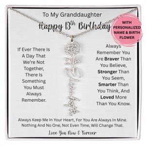 13th Birthday Gift For Granddaughter From Grandma, 13th Birthday Girl, 13 Year Old Gift From Grandmother, Granddaughter Birthday Gift