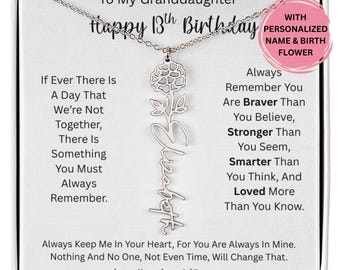 13th Birthday Gift For Granddaughter From Grandma, 13th Birthday Girl, 13 Year Old Gift From Grandmother, Granddaughter Birthday Gift