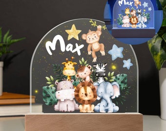 Personalisierte Baby Geschenke Nachtlicht, Erster Geburtstag, Personalisierte Geschenke Baby Mit Namen, Taufe Geschenk Personalisiert