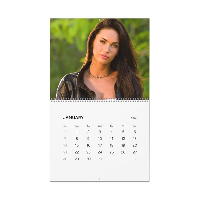 Megan Fox 2024 Wall Calendars, Aesthetic Calendar, Actress Calendar