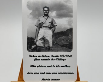 Billetera con foto de metal personalizada, para novio, novia, esposo, esposa, recuerdo de foto de aniversario, relleno de medias, foto personalizada