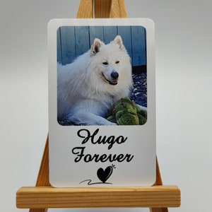 Cartão de carteira com foto de metal personalizado, para namorado, namorada, marido, esposa, lembrança de aniversário, preenchimento de meia, foto personalizada