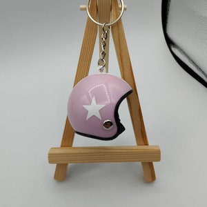 Motorradhelm Schlüsselanhänger, Helm, Neuheit, Spaß, Gag Geschenke, Gefälligkeiten, Witz, Pool Ball, Star Design, Hirsch Geschenke, Strumpffüller, Fahrrad